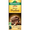 Chocolat noir fourre praline 100 g BONNETERRE