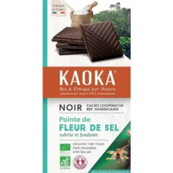Chocolat Noir 70% à la Fleur de Sel - 100 gr