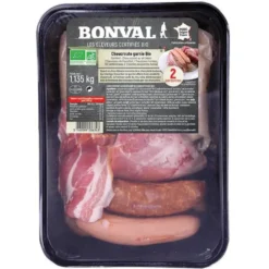 Choucroute garnie bio 1,135 kg