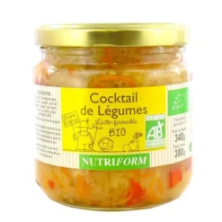 Cocktail de légumes lacto-fermentées bio 380g