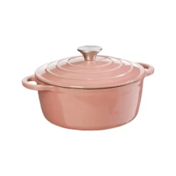 Cocotte en fonte vieux rose 2,7 L - 29 x 22 x 14,5 cm (2,7 L)
