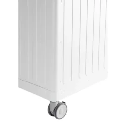 Coffre de rangement blanc en aluminium et acier Bizzotto Ocean grand modèle - 182 x 89 x 70 cm