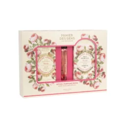 Coffret découverte rose Panier des Sens - les 3 pièces
