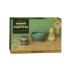 Coffret de dégustation thé matcha bio de cérémonie avec bol Jade Aromandise