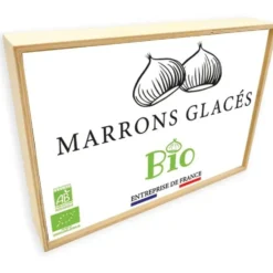 Coffret de 8 marrons glacés Bio - 130 g
