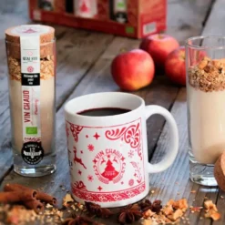 Coffret de préparation pour vin chaud avec mug  Quai Sud - 285  g