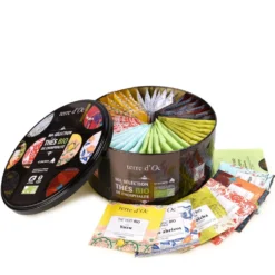 Coffret de 42 sachets de thés bio de l’hospitalité Terre d’Oc - 401 g