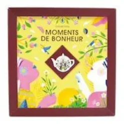 Coffret de thé bio Moments de Bonheur Englishtea - 32 sachets
