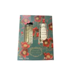 Coffret eau de toilette et crème pour les mains Jasmin précieux Panier des Sens - les 2 pièces