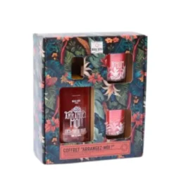 Coffret pour rhum arrangé au fruit du dragon et au litchi Quai Sud Arrangez-moi - 50 cl