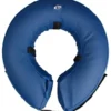 Collerette gonflable pour chien coloris bleue taille M - Ø25/40 cm