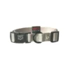 Collier chien réglable 22mm / 45-65cm gris