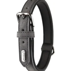 Collier Delu noir 52/62 x 3 cm