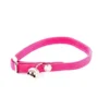 Collier élastique pour chat rose
