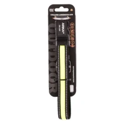 Collier lumineux jaune 2,5x36/51 cm
