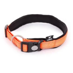 Collier neo+ orange Martin Sellier - 20 mm x 40 à 45 cm