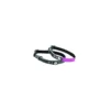 Collier pour chat en cuir coloris gris Bobby porte-adresse