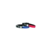 Collier pour chat en cuir coloris rouge Bobby porte-adresse