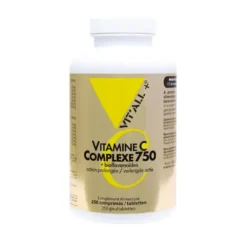 Complexe 750 de vitamine C et bioflavonoïdes en boite 250 comprimés