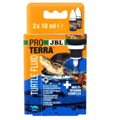 Complexe vitaminé pour tortues d’eau JBL Proterra Tortoise Fluid – 2 x 10 ml