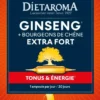 Complément alimentaire bourgeons de chêne ginseng extra fort tonus et énergie bio Dietaroma - 20 ampoules