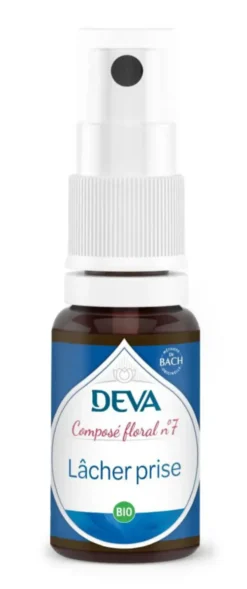 Complément alimentaire composé floral lâcher-prise bio Deva - spray 15 ml