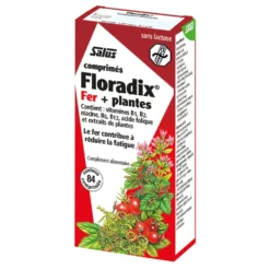 Complément fer + plantes Salus Floradix - 84 comprimés