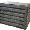 Composteur coloris taupe Compost’wood 400 L - 80 x 80 x 60 cm