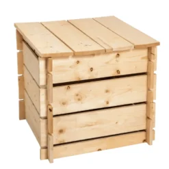 Composteur en bois de sapin non traité PEFC - 304 L