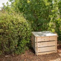 Composteur en bois de sapin non traité PEFC - 304 L
