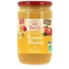 Compote bio pommes bananes sans sucres ajoutés - 680 g