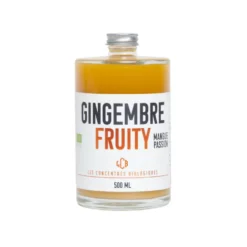 Concentrés bio gingembre fruty mangue passion Quai Sud - 50cl