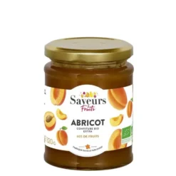 Confiture Extra d’abricot bio - 320 g