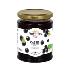 Confiture Extra de cassis bio - 320 g