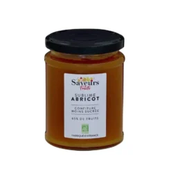 Confiture moins sucrée Sublime Abricot bio - 310 g