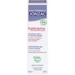 Contour yeux et lèvres lissant Sublimactive Bio Eau Thermale Jonzac - 15 ml