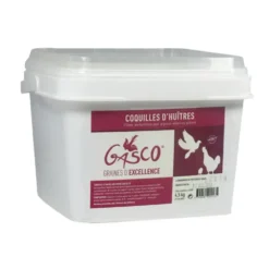 Coquille d’huitre aromatisé en seau blanc de 4,5 kg
