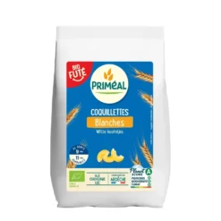 Coquillettes blanches bio Priméal - 1 kg