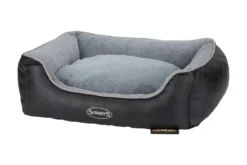 Corbeille à mémoire de forme pour chien et chat Château Scruffs – Taille S