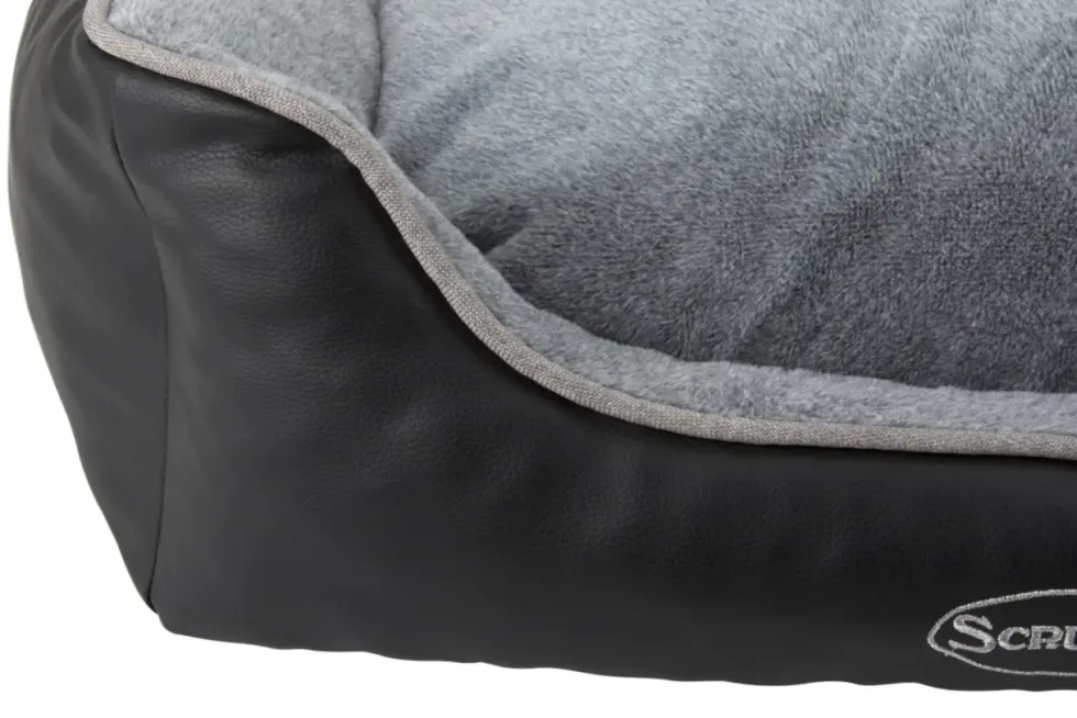 Corbeille à mémoire de forme pour chien et chat Château Scruffs – Taille S