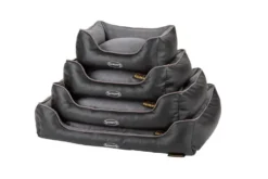 Corbeille à mémoire de forme pour chien gris Hilton Scruffs – Taille S