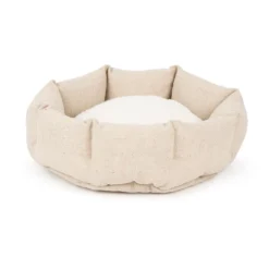 Corbeille pour chat en tissu vert Scruffs Eco Eden - 45 cm