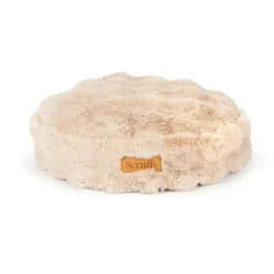 Corbeille ronde pour chat Alpine coloris beige Scruffs - 50 cm