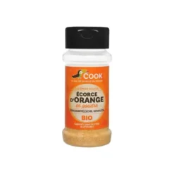 Écorce d’orange en poudre bio en pot de 32 g