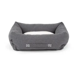 Couchage pour chien coloris gris corbeille Scruffs Eco Eden - Taille M 60 x 50 cm