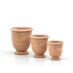 Coupe coloris terre claire Poterie Goicoechea Ederra - Ø 46 x H 48 cm