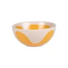 Coupelle en grès beige et jaune Lulli - Ø 12 cm