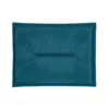Coussin carré en toile technique d’extérieur et mousse coloris bleu Acapulco Fermob Bistro - 28 x 28 cm