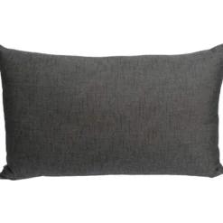 Coussin de dossier pour lounge, noir mat, STERN New Holly - 75x46x20 cm