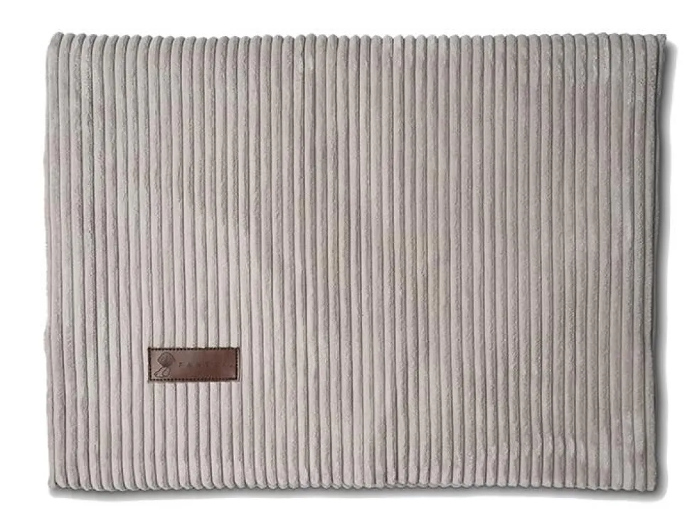Couverture pour chien coloris gris Fantail Homey Pale Grey - 90 x 120 cm
